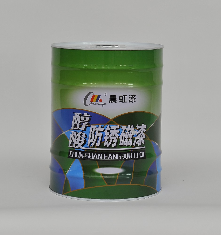 晨虹牌醇酸防鏽磁漆：金屬表麵的堅固“護甲”